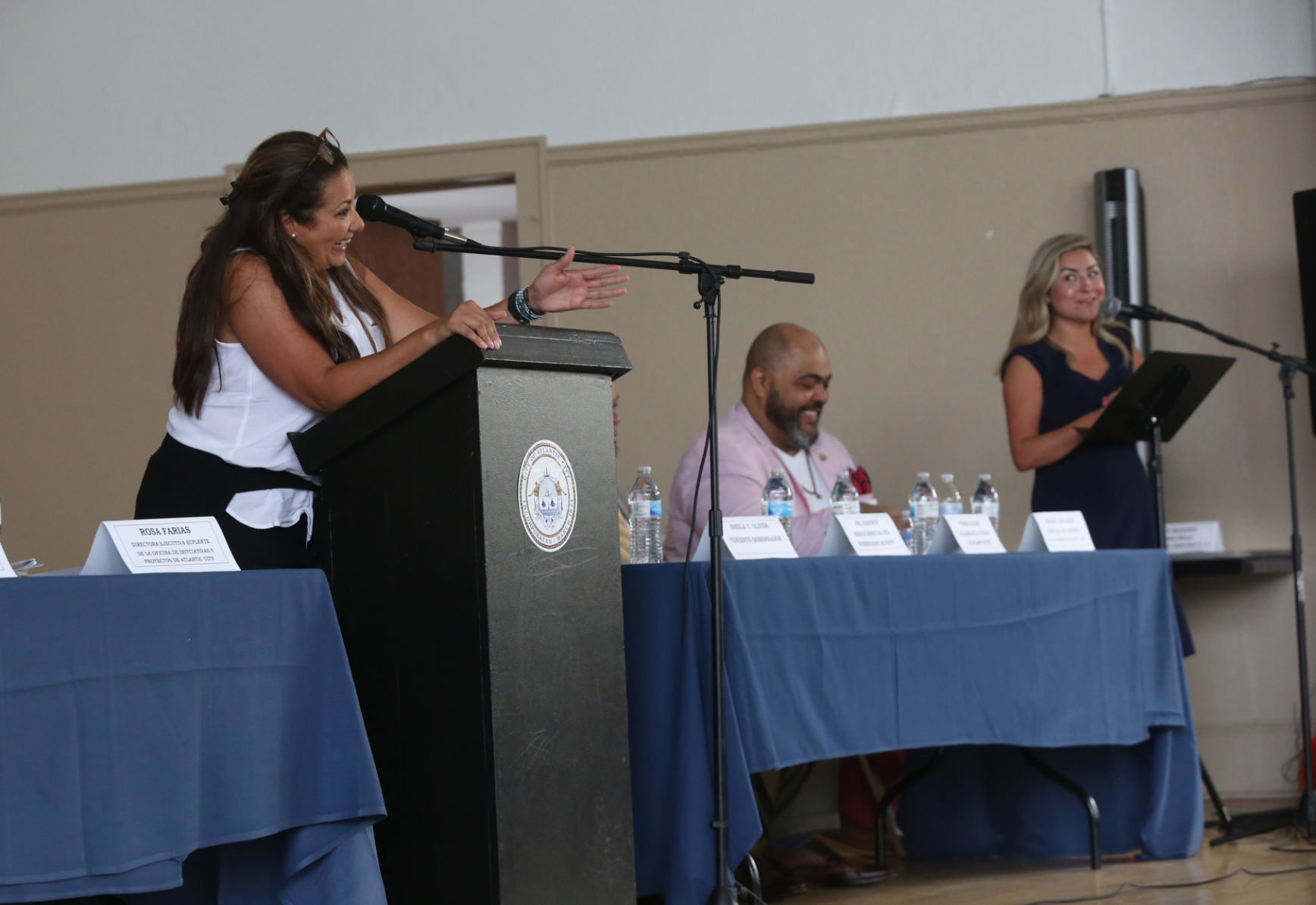 Spanish Town Hall Meeting